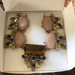 Bold statement necklace